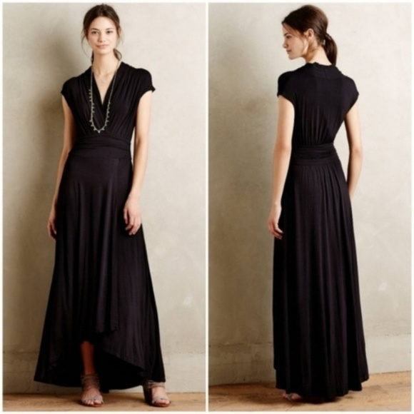 Anthropologie Dresses & Skirts - Anthropologie Maeve Black Desert Star Maxi Dress L